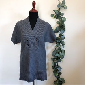 banana republic | grey sweater tunic large
